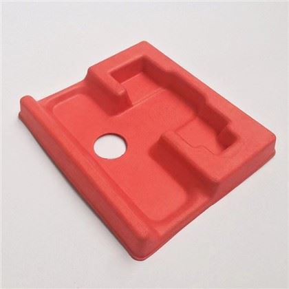 Preklopna školjka od pulpnih vlakana za kozmetiku